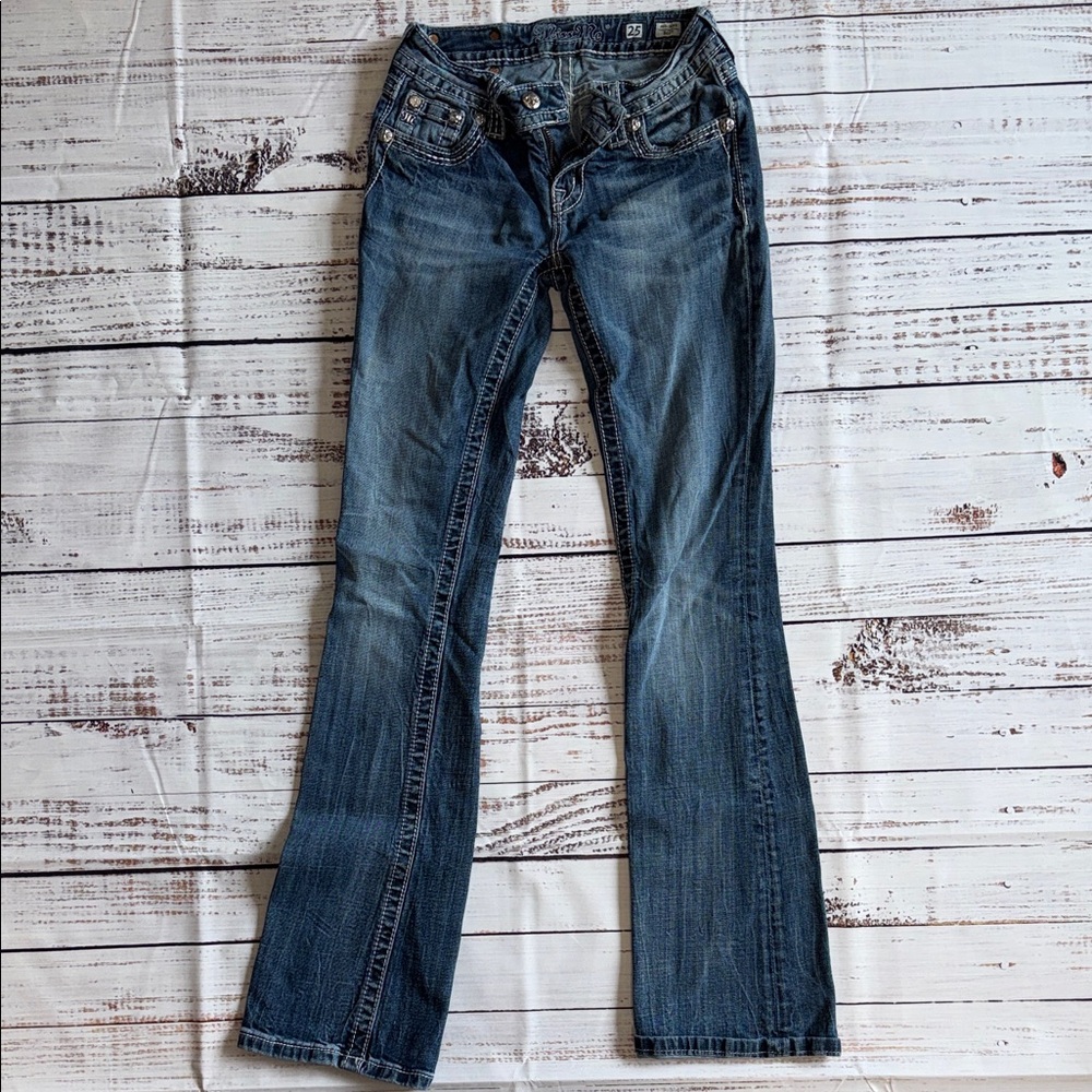 Miss Me Womens Blue Jeans